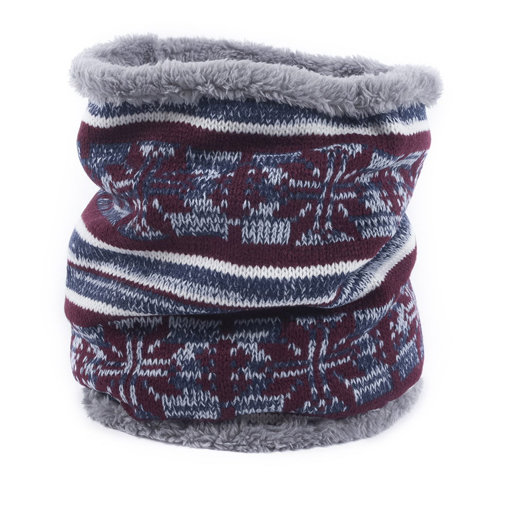 Infinity Scarf Knit - OVTRB Sıcak Örgü Polar Astarlı Atkılar